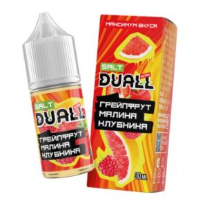Жидкость "DUALL SALT EXTRA" 20мг - (Грейпфрут, малина, клубника) 30мл ― Дымка невредимка