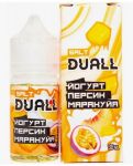 Жидкость "DUALL SALT" 20мг - (Йогурт, персик, маракуйя) 30мл
