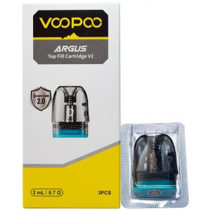 Картридж Voopoo ARGUS Top Fill Pod V2 0.7ohm 2ml ― Дымка невредимка