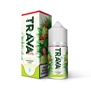 Жидкость TRAVA, Клубника-лайм-лёд, 30 мл. Strong ― Дымка невредимка