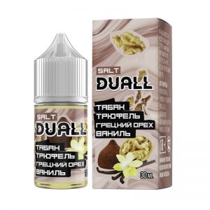 Жидкость DUALL SALT hard Табак, трюфель, грецкий орех,  ваниль  30ml ― Дымка невредимка