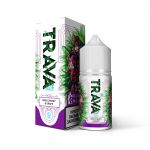 Жидкость TRAVA, Черемуха-виноград-лёд, 30 мл. Strong