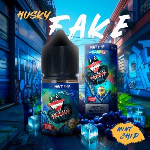 Жидкость Husky Fake STRONG, MINT CHIP (Черника, мята, ментол и лёд) ― Дымка невредимка