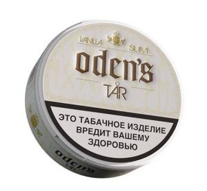 Жевательный табак "ODEN'S TAR" Vanilla Slim 10 ― Дымка невредимка
